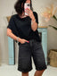 Averis™ | Sparkling Denim Bermuda Shorts