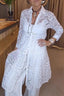 Nerina™ | Stylish Lace Button Shirt