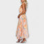 Ofelia | Watercolor Printed Maxi Dress