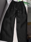 THE LOREN | PLEATED DRAWSTRING LINEN WIDE LEG PANTS