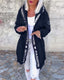 Comfy Hooded Drawstring Coat