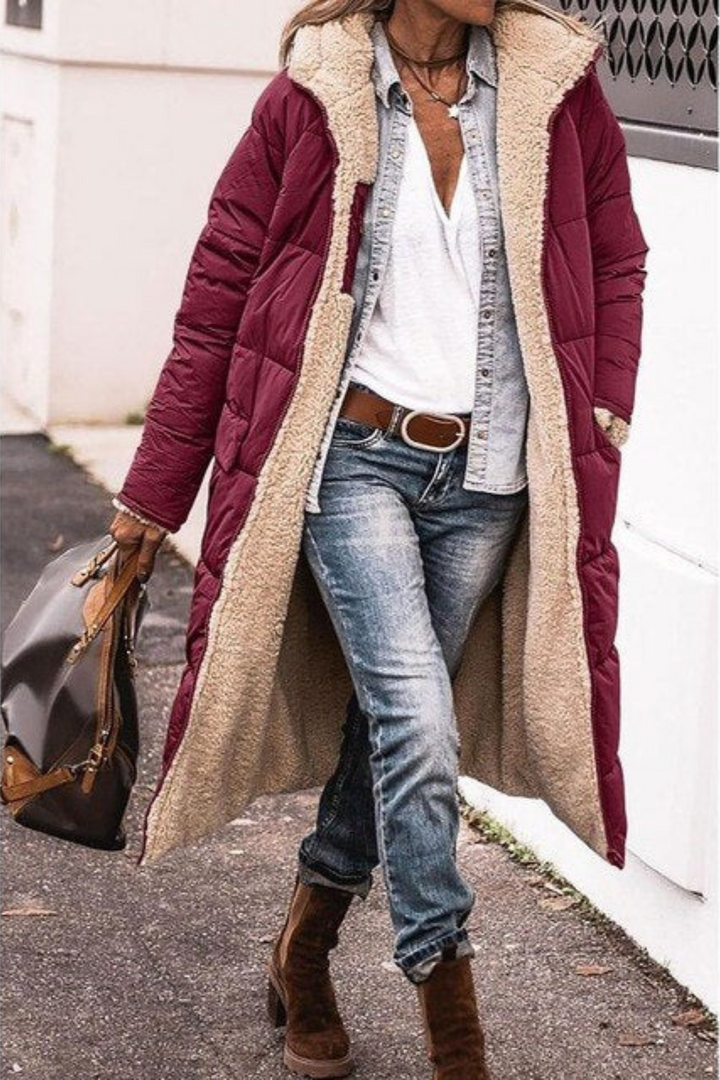 Sasha™ | Premium Elegant Reversible Coat