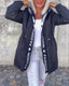 Comfy Hooded Drawstring Coat