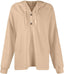 Zyrae™ | Oversized V-Neck Sweat