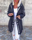 Comfy Hooded Drawstring Coat