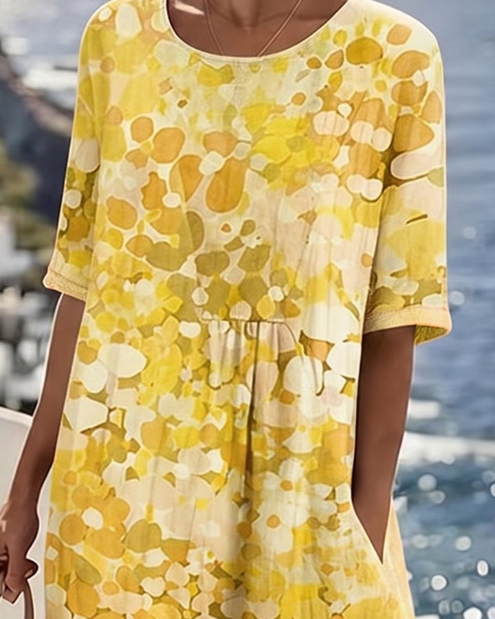 Loose Flower Dress