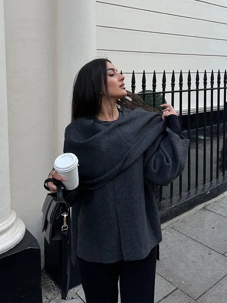 Noya™ | Chic Cape Coat