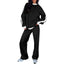 SANDI - Comfortable 2-Piece Lounge Set Sweatshirt & Straight Leg Pants
