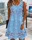 LORELLA™ | Sleeveless Denim Dress