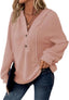 Zyrae™ | Oversized V-Neck Sweat