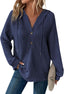 Zyrae™ | Oversized V-Neck Sweat