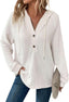 Zyrae™ | Oversized V-Neck Sweat