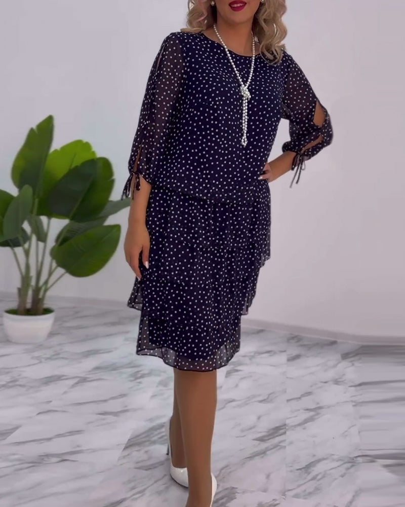 VIONA™ | Soft Classic Midi Dress