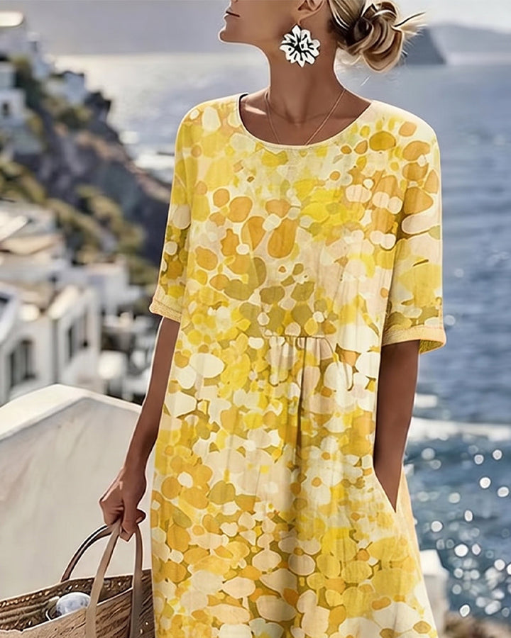 Loose Flower Dress