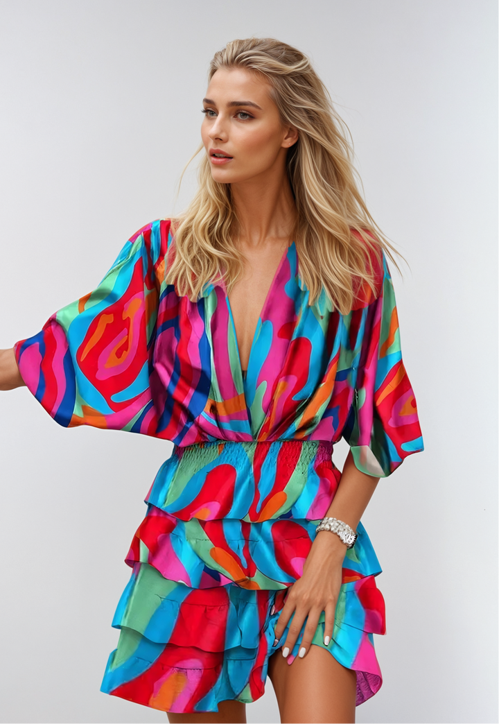 Soraya | Elegant Floral Dress
