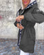 Comfy Hooded Drawstring Coat