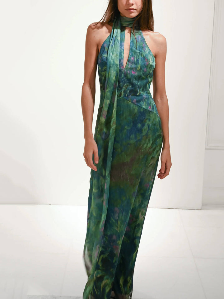Isolyn™ | Monet Maxi Dress – Irises