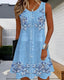 LORELLA™ | Sleeveless Denim Dress