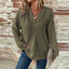 Zyrae™ | Oversized V-Neck Sweat