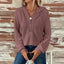 Zyrae™ | Oversized V-Neck Sweat