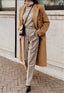Hain | Women's Double-Breasted Long Trench Coat | Winter
