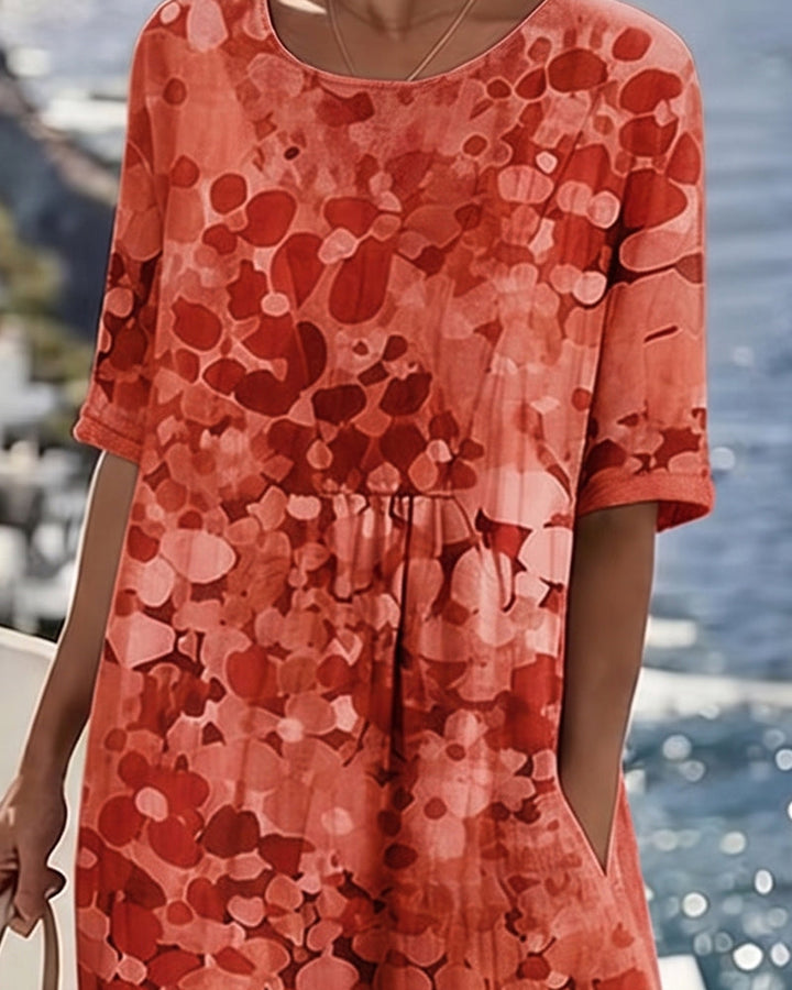 Loose Flower Dress