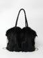 CHARLOTTE - Versatile Plush Velvet Shoulder Tote Bag