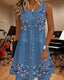 LORELLA™ | Sleeveless Denim Dress
