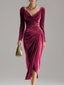 Sylvana | Elegant Midi Dress