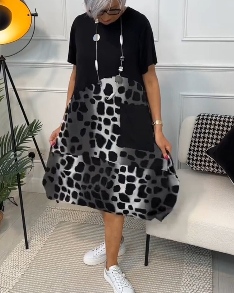 Evelora™ | Chic Midi Dress