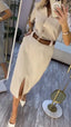 Merlyn™ | Elegant Dress with Slit