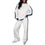 SANDI - Comfortable 2-Piece Lounge Set Sweatshirt & Straight Leg Pants