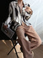 Mia - Tie Dye Oversized Button Down Shirt