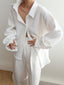 Lavine - Cable Knit Oversized Shirt