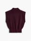 Leisurely Solid Pullover Sweater Vest