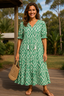 Célia™ | Flowy Boho Midi Dress
