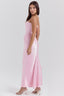 Hera - Elegant Retro Solid Color Strapless Party Dress