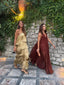 Zerelley™ | Statement Fringe Maxi Dress