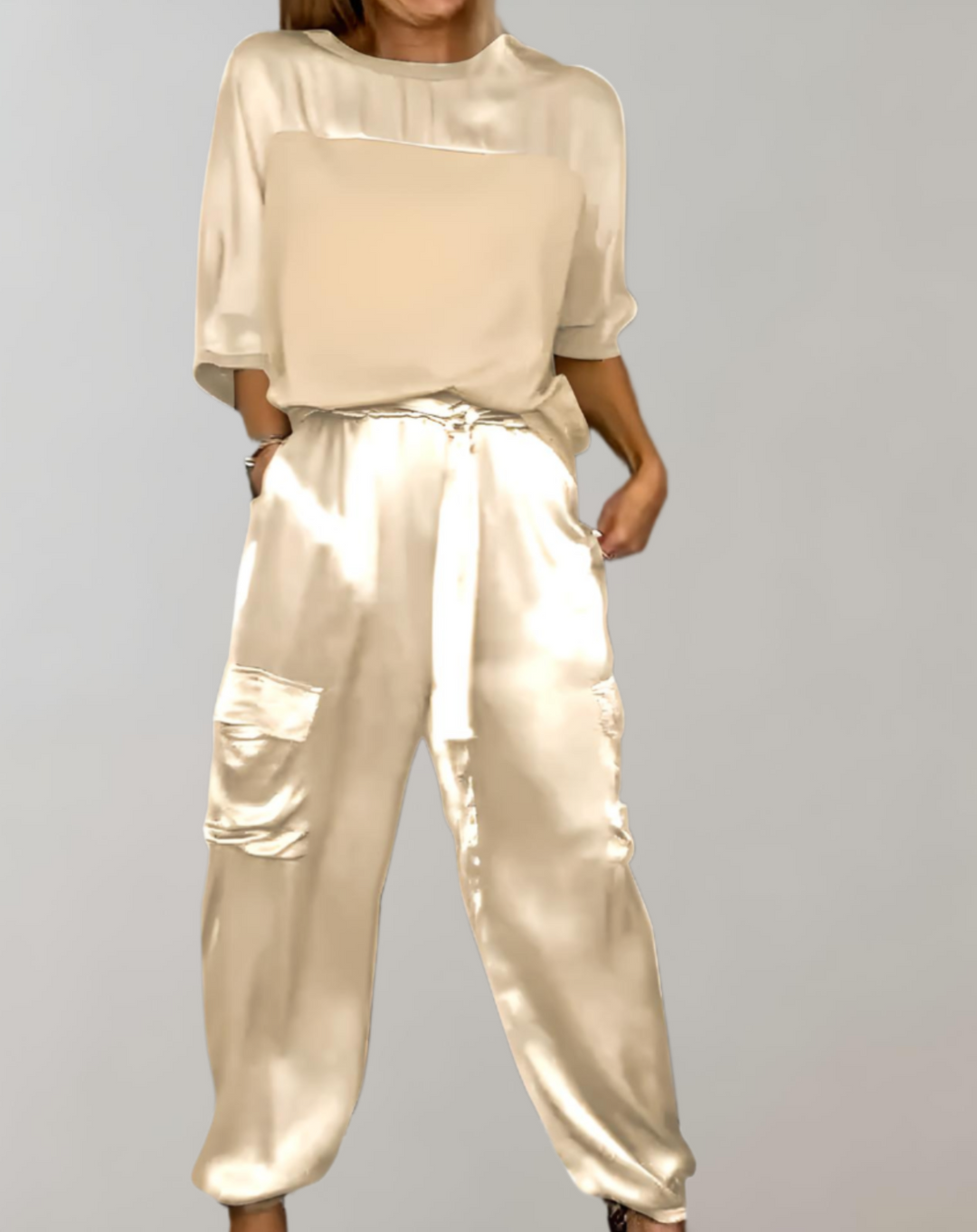 Amanda™| Silky Cargo Lounge Set