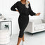 Elegant Drop Shoulder Women's 2-piece set