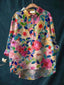 Donna™ | Tummy covering floral shirt