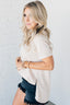 French Terry Acid Wash Top