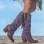 HARLOW™ - Classic Western Fringe Boots