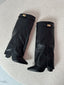 SERENA™ - Black Leather Boots