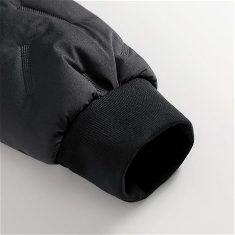 Insulated Jacket with Hood and Zipper