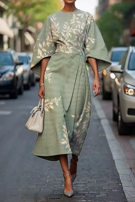 Merelis™ | Elegant Floral Dress