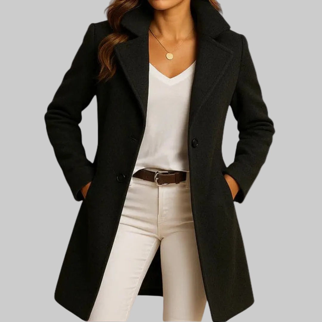 Elise - Elegant Long Winter Coat