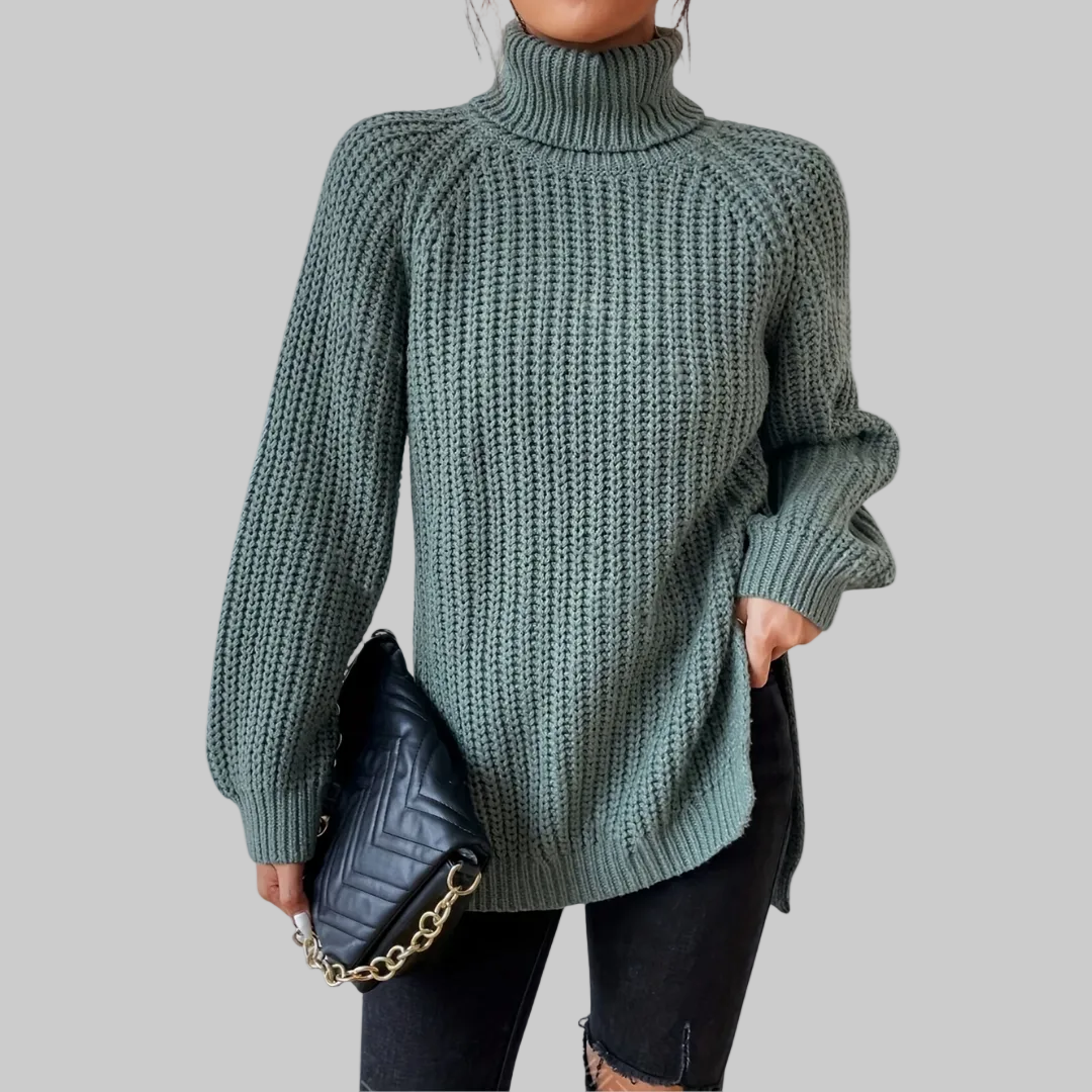 Melena - Soft Knit Turtleneck Sweater