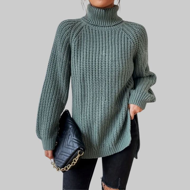 Melena - Soft Knit Turtleneck Sweater