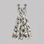 DAHLIANA | Elegant Summer Floral Tie-Shoulder Sundress